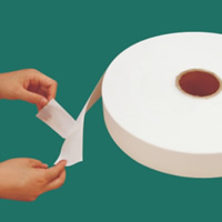 Hot rolled adhesive non woven